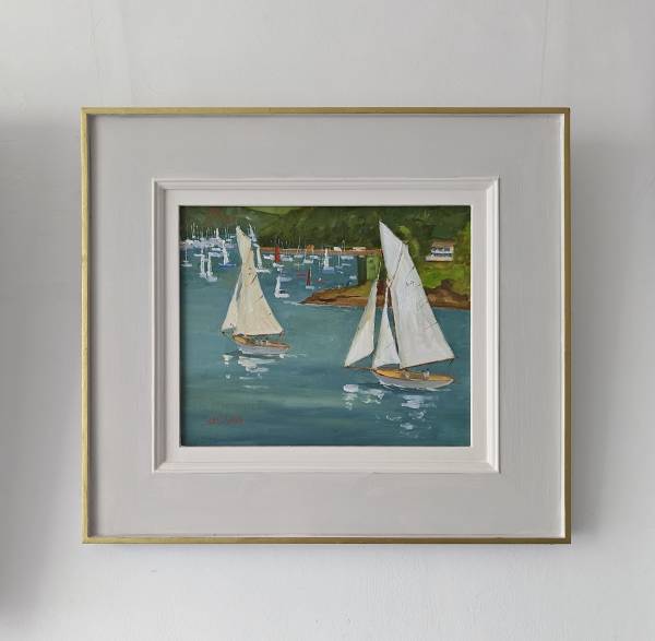 - Oil on Board, Painting by Eric Ward, measuring 25 x 29 cm (H x W) framed at 43 x 48 cm £495
